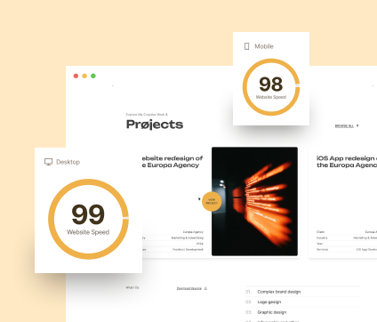 Fast & Lightweight Performance